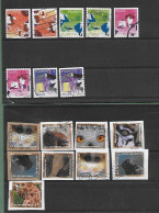 Zoo Antwerpen (sur Fragment) + Timbres De Fêtes : 17 Timbres Oblitérés Vendus En L'état - Oblitérés