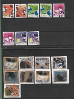 Zoo Antwerpen (sur Fragment) + Timbres De Fêtes : 17 Timbres Oblitérés Vendus En L'état - Used Stamps
