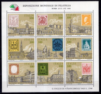 A1448 - ITALIA REPUBBLICA BF SASSONE N°2 ** ( Registered Shipment Only ) - Hojas Bloque