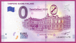 0-Euro LEAR 2019-1 TAMPERE SUOMI-FINLAND - RAATIHUONE - CITY HALL - Essais Privés / Non-officiels
