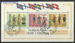 Faroe Islands 1983 Mi Block 1 Cancelled  (SZE3 FRSbl1) - Kostüme