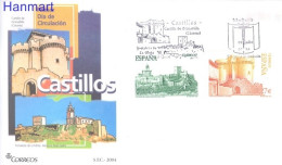 Spain 2004 Mi 3971-3972 FDC  (FDC ZE1 SPN3971-3972) - Castillos