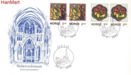 Norway 1986 Mi 958-959 FDC  (FDC ZE3 NRW958-959) - Noël