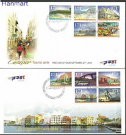 Curacao 2012 Mi 119-128 FDC  (FDC ZS2 CRC119-128) - Otras Exposiciónes Internacionales