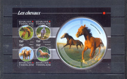 TOGO - MNH - HORSES - MI.NO.6724/7 - CV = 12 € - Togo (1960-...)