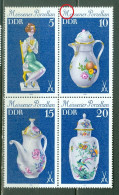 DDR   Michel  2465 F 2  * *  TB  Voir Le Scan   Bleu Attenué  Au Niveau Du M        - Variedades Y Curiosidades