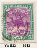 Sudan, Postman With Dromedary, (Sudanese Government) Nr. S33 - Sudan (1954-...)