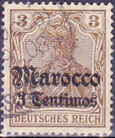 1905 - ALEMANIA - MARRUECOS - ADMINISTACION ALEMANA - GERMANIA - YVERT 20 - Oblitérés