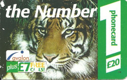 Great Britain: Prepaid IDT - The Number 1, Tiger - Other & Unclassified