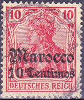 1905 - ALEMANIA - MARRUECOS - ADMINISTACION ALEMANA - GERMANIA - YVERT 22 - Used Stamps