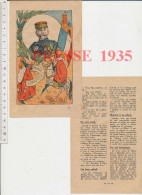 2 Vues 1935 Le Maréchal Lyautey Portrait Hommage - Non Classés