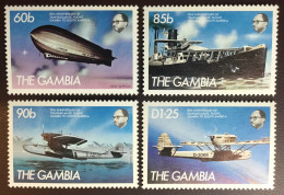 Gambia 1984 Transatlantic Flight Anniversary MNH - Gambia (1965-...)