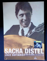 Publicité, Spectacle, Musique Et Musiciens, Sacha Distel, Jazz Guitarist, Jazz In Paris,  Cd, 11 Juin 2003, Frais 2.25 E - Publicidad