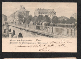 GRUSS AUS SAARGEMUND / SOUVENIR DE SARREGUEMINES  F156 - Sarreguemines