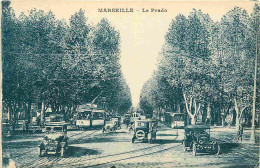 13 - Marseille - Le Prado - Animée - Tramway - Automobiles - CPA - Voir Scans Recto-Verso - Castellane, Prado, Menpenti, Rouet