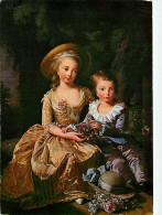 Art - Peinture - Elisabeth Louise Vigée Lebrun - Le Dauphin Et Madame Royale - CPM - Voir Scans Recto-Verso - Peintures & Tableaux