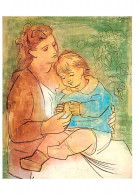 Art - Peinture - Pablo Picasso - Fennme Et Enfant, 1922 - Woman And Child, 1922 - Carte Neuve - CPM - Voir Scans Recto-V - Peintures & Tableaux