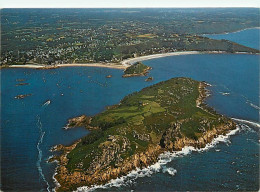 22 - Trébeurden - L'Ile De Milliau Et Vue Générale Aérienne - CPM - Voir Scans Recto-Verso - Trébeurden