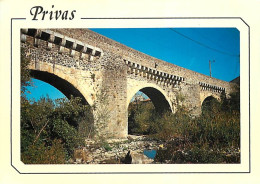 07 - Privas En Vivarais - Le Pont Louis XIII Sur L'Ouvèze - Vieilles Pierres - CPM - Carte Neuve - Voir Scans Recto-Vers - Privas
