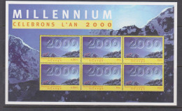 Democratic Republic Of Congo 2000 Millennium S/S MNH ** - Gezamelijke Uitgaven