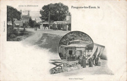 FRANCE - Pougues Les Eaux - Entrée De L'établissement - Source Saint Léger - Carte Postale Ancienne - Pougues Les Eaux