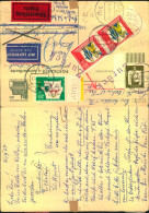1967, Doppelkarte Ab BAD SACHSA Per Eilboten Und Luftpost Nach Berlin - Postkarten - Gebraucht