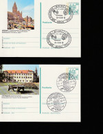 P130 - 41 Verschiedene Gestempelte Karten - Illustrated Postcards - Used