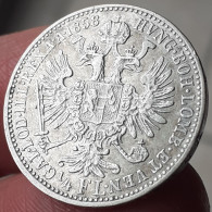 Monnaie 1/4 Florin 1858 A Franz Joseph I Autriche - Autriche