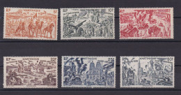 MARTINIQUE 1946 PA N°7/12 NEUF** DU TCHAD AU RHIN - Unused Stamps