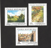 Czech Republic 2007 ⊙ Mi 532-534 Sc 3359-3361 Art. Gemälde.Tschechische Republik - Oblitérés