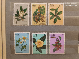 1970	Cuba	Flowers (F89) - Unused Stamps