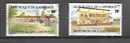 TIMBRE OBLITERE DU CAMEROUN DE 1984 N° MICHEL  1034/35 - Camerun (1960-...)