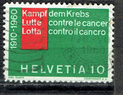 Série De Propagande : 50ème Anniversaire De La Ligue Nationale Contre Le Cancer - Used Stamps