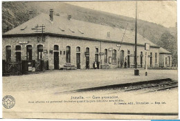 JEMELLE  GARE PROVISOIRE CACHETÉE  MILITAIR FELDPOST 1918  Nr 500 D1 - Rochefort