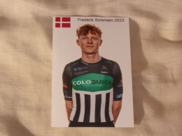 Frederik Sorensen - Team Coloquick - 2023 (photo Kodak) - Cycling