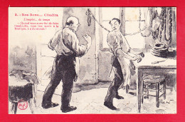 Illust-1259P217  Nos Bons Citadins, L'emploi Du Temps, Charcutiers, Cpa BE - 1900-1949