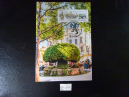 FRANCE 2024 1,29 EURO SALON-DE-PROVENCE SALON PHILATÉLIQUE DE PRINTEMPS, OBLI. 1ER JOUR 04 04 2024 CARTE POSTALE F.D.C. - 2020-…