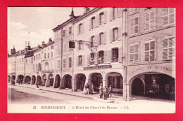 F-88-Remiremont-08A17  L'hôtel Du Cheval De Bronze, Petite Animation, Cpa BE - Remiremont