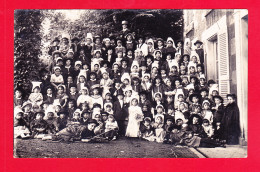 F-79-Saint Maixent L'Ecole-59Ph66  Carte Photo, Un Groupe D'enfants Déguisés, Photo P.E. SANS, Cpa BE - Saint Maixent L'Ecole