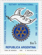 159323 MNH ARGENTINA 1983 CONFERENCIA DEL ROTARY CLUB - Nuevos