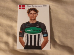 Oliver Sondergaard - Team Coloquick - 2023 (photo Kodak) - Cyclisme