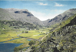 LLANBERIS PASS, GWYNEDD, WALES. Circa 1972 USED POSTCARD   Mm8 - Gwynedd