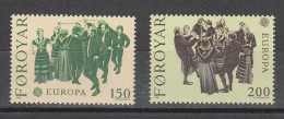 Feroe Europa 1981 N° 57 Et 58** Folklore - 1981