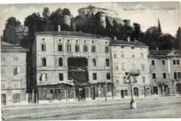 ITALIA - GORIZIA - Piazza Grande Animata, Ed. A. DE Pangher, Scritta 1917/18 - Fran 2023-2-47 - Gorizia