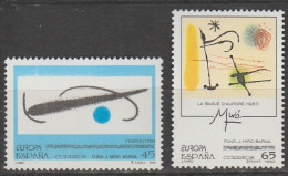 Espagne Europa 1993 N° 2843/ 2844 ** Art Contemporain - 1993