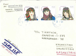 Postzegels > Europa > Turkije > 1921-... Republiek > 1990-99 > Brief Met No 3167-3138-3169 (16965) - Briefe U. Dokumente