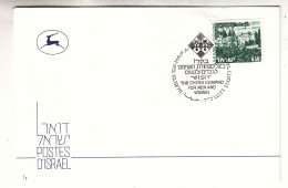 Israël - Lettre De 1976 - Oblit Haifa -Championnat De Jeux D'échecs Pour Dames - - Storia Postale