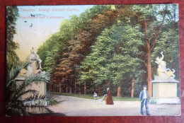 AK / Dresden ; Königl. Grosser Garten - Hauptallee Mit Centauren - Obl. Radeberg - Femme Poussette - Dresden