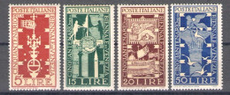 1949 Italia - Repubblica, Cinquantenario Biennale Venezia, 4 Valori, N. 594/97, MNH** - Other & Unclassified