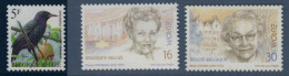 Belgique België, **, Yv 2636, 2637, 2638, Mi 2690, 2688, 2689, SG 3307, 3301, 3302, - Unused Stamps